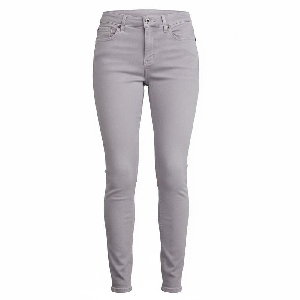 NYDJ Ami Skinny Jeans Women Size 2 (26x25) Lavender Lift Tuck Cool Embrace Pants